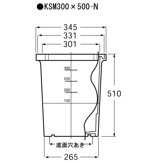 KSM300×500-N
