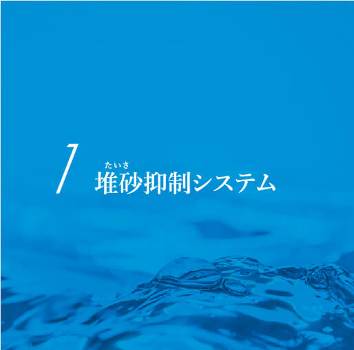 堆砂抑制システム